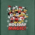thumbnail image 3 of Disney - Holiday Magic - Women's Lightweight French Terry Long Sleeve Shirt, 3 of 5