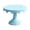 Blue, variant on Elevated Cake Stand Abs Wavy Edge Tall Pedestal Dessert Display Rack Round Serving Platter For Party Kitchen Counter Decor(White-17X23 Cm)