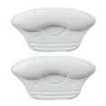 thumbnail image 2 of Heel Cushion Pads, Super Comfort , Self Adhesive Heel Liners Shoes, Loose Shoes, And Heel Protectors to Prevent Heel Pains White 5mm, 2 of 8