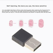USB Fingerprint Reader 360° for Touch Speedy Matching Security for Key Biometric