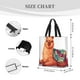 thumbnail image 3 of Balery Cozy Knitting Llama Bolsa de Mano para Mujeres con Cremallera, Bolsa de Gimnasio con Compartimentos, Bolsa para Laptop, Bolsa para Trabajo, 3 of 7