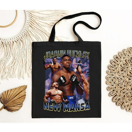 vintage Joaquin Buckley New Mensa Graphic Tote Bag-TH11417