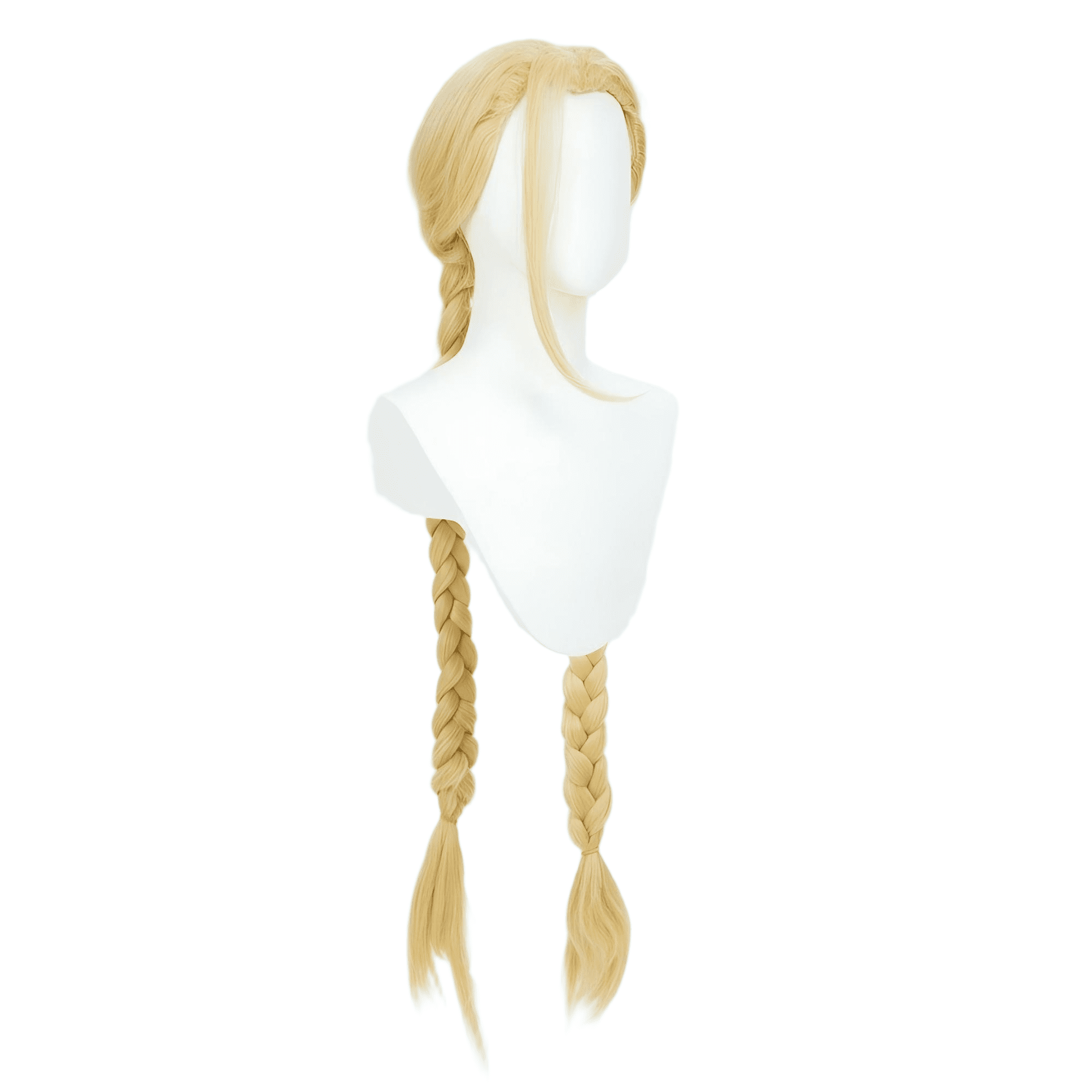 [Officially Licensed] Street Fighter  Cammy Wig Blonde Long Braided Wig for Halloween