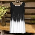 thumbnail image 4 of Womens Tank Tops Summer Dressy Floral Print Sleeveless Loose Round Neck Fashion Tunic Tops, 4 of 5