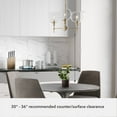 thumbnail image 6 of Hunter - Xidane 3-light Alturas Gold, Medium Size Chandelier, Dimmable, Mid Century Modern Style, Candle Shaped, for Bedrooms, Dining, Living Rooms - 19739, 6 of 8