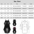 thumbnail image 3 of Wdgfv Women Witch Dress Renaissance Vampire Halloween Butterfly Sleeve Mesh Gothic Dress, 3 of 4