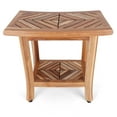 thumbnail image 2 of Sumatra Teak Shower Bench, 2 of 4