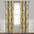 thumbnail image 1 of Paneles de cortina Lush Decor 38X84 amarillo azul, 1 of 2