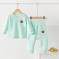 thumbnail image 2 of UAYOTSE Toddler Boys Outdoor Casual Tracksuit Set, Long Sleeve Printed Top and Jogger Pants Daily Clothing Outfit Size 18-24 Months, 2 of 6