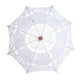thumbnail image 3 of Paraguas de boda elegante de encaje Sincero Blanco Grande, 3 of 6