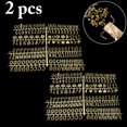 thumbnail image 1 of 340PCS 0.75'' Plastic Character Set Includes Letters Numbers Symbols, 1 of 8