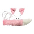 thumbnail image 1 of Conjunto de Halloween Sunnimix Cosplay Play traje 2xplush piel sintética gato y cola, 1 of 7