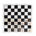 thumbnail image 2 of International Damier, Ensemble Complet de Pièces de Damier pour Échiquier Antidérapant pour Fêtes, 2 of 8