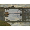 thumbnail image 3 of Claude Monet 24x19 Black Modern Framed Museum Art Print Titled - Le Pont De Bois (1872), 3 of 5
