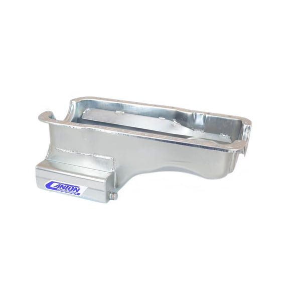 Canton 15-610 Oil Pan Street/Strip/Road Race Front Sump 7 qt 8 in Deep Steel