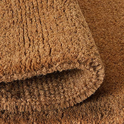 22-Inch By 36-Inch Kempf Natural Coco Coir Doormat 1" Thick Low 