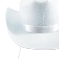 thumbnail image 5 of Caqnni Kids Sun Hat UPF 50+ Bucket Hats for Boys Girls Childrens Brown Trimmed Cowboy Hat Western Cowboy Hat Brown Cowboy Hat, 5 of 6