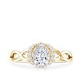 thumbnail image 4 of Lab Grown Diamond Designer Engagement Ring - 0.6 Carat - EF-VS Quality, 14K Yellow Gold, US 11.50, 4 of 8