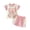 Pink CHVJ7 summer clothes for toddler girls, variant on KEXE 24 Months Girls Clothes Baby Girl Clothes Toddler Girl Outfits Baby Girl Summer Clothes Sleeveless Tops And Shorts Clothing Sets