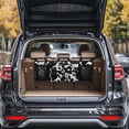 thumbnail image 3 of KUIFORTI Car Trunk Organizer and Storage, Black Cow Print Car Organizer Keep the Car Clean and Tidy, Washable Car Organization Women Automotive Interior Accessories for SUV/MPV/Truck/Van/Sedan, 3 of 6