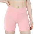 thumbnail image 2 of Girls Soccer Shorts Plus Girls Athletic Shorts with Zipper Pockets High Waisted Running Shorts Soccer Gym Sports Active Short for Kids, 2 of 5