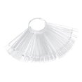 thumbnail image 2 of Guardurnaity 50 Uds. De tarjetas de exhibición para decoración de uñas, placa falsa transparente, accesorios de belleza, accesorios de Juegos de manicura Transparente, 2 of 6
