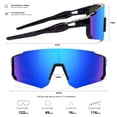 thumbnail image 4 of Gafas de Sol de Béisbol Juveniles SEKKAF para Niños y Niñas UV400, 4 of 6