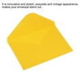 thumbnail image 4 of Uxcell Mini Envelopes Tiny Pockets Mini Gift Card Business Card Envelope, Yellow 100 Pack, 4 of 6
