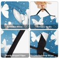 thumbnail image 6 of Pink Butterfly Geometric Pattern Teens Toddler Nap Mat with Pillow, Sleeping Mat Bag for Preschool Daycare 60"x20", 6 of 6