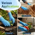 thumbnail image 6 of SWIFTLITE Nitrile Gloves, Food Safe Disposable Gloves Latex Free, Blue Rubber Gloves Powder Free for Food Prep, Cooking, Kitchen Cleaning (Small, 100), 6 of 9