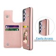 thumbnail image 5 of Cases for Galaxy A51 5G / Galaxy A52 5G, Njjex Leather Flip Wallet Card Holder Case Cover for Samsung Galaxy A51 5G / Galaxy 52 5G 2021, Rose Gold, 5 of 10