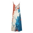 thumbnail image 3 of Robes d'Été pour Femmes, Robes Sans Manches à Bretelles Imprimées, Robes Décontractées d'Été pour Femmes, Robes Décontractées d'Été pour Femmes, 3 of 5