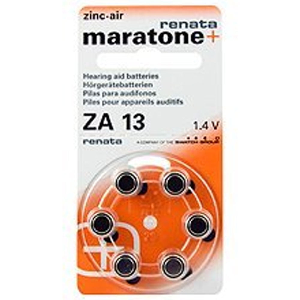 Renata Replacement Size 13 Hearing Aid battery