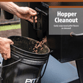 Pit Boss Charleston 1020 Sq in Wood Pellet Grill/Gas Griddle Combo Onyx Edition