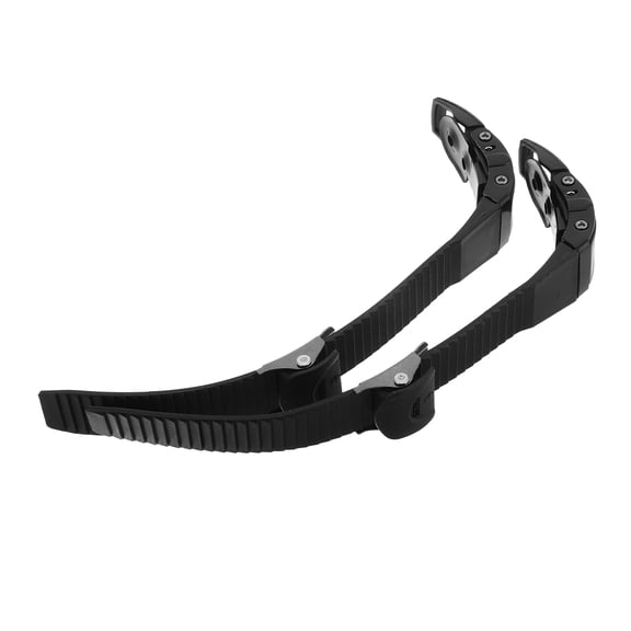 LABRIMP 2Pcs Black Replacement Buckle Strap for Roller Shoes Skating Secure and Versatile Design