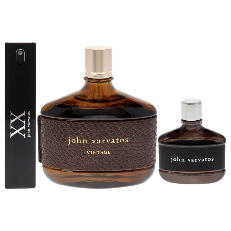 John Varvatos Vintage Gift Set for Men, 4.2oz EDT Spray