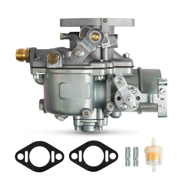 RANSOTO Nuevo carburador 1103-0004 compatible con Ford/New Holland Tractor 1965-1974 Serie 3000 3 cilindros Reemplazar R4100 R8553 C5NE9510C D3NN9510B E1NN9510BA