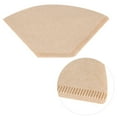 thumbnail image 4 of Peahefy Filter Papers,40Pcs Unbleached Natural Cone-Shape Drip Coffee Cup Filter Papers      , Coffee Filter Paper, 4 of 8