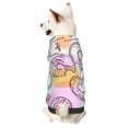 thumbnail image 5 of Uemuo Donuts and Coffee for Winter Dog Hoodie Sweatshirts with Pockets Warm Dog Clothes for Small Dogs Chihuahua-Large, 5 of 8