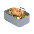 thumbnail image 4 of Reusable Silicone Air Fryer Pots | Silicone Baskets for Air Fryer| Heat Resistant  Food Safe  Non-Stick  Easy Cleaning  Rectangle Oven Accessories for Frying  Baking, 4 of 6