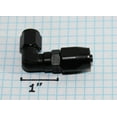 thumbnail image 3 of (one)90 Degree AN4 4AN AN-4 Swivel Oil/Fuel Line End Union Elbow Fitting Adapter, 3 of 7