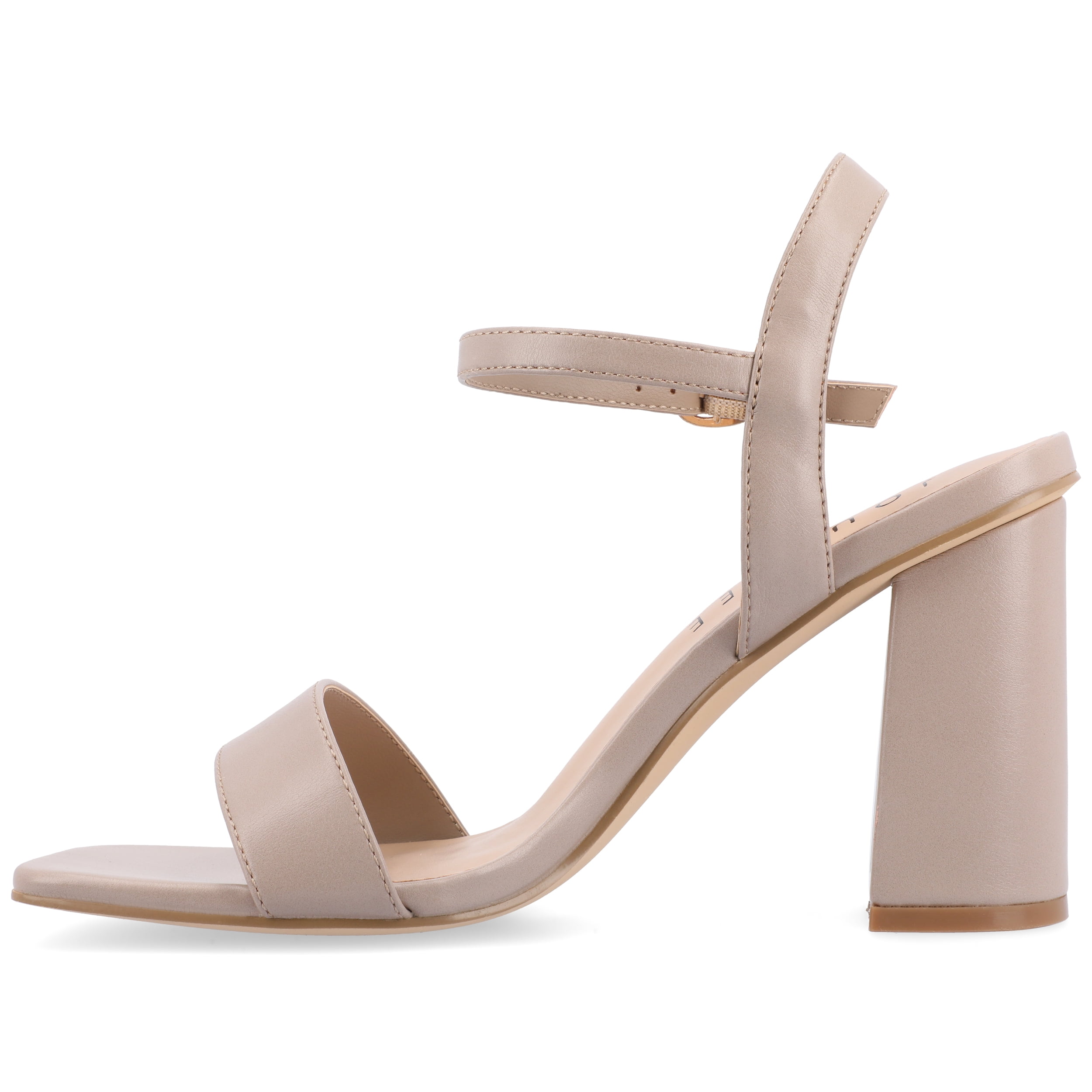 Journee Womens Tivona Mid Heel Ankle Strap Dress Sandals, Widths Available