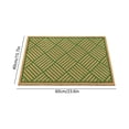 thumbnail image 3 of Coir Doormat, Cocoa Fiber Entrance Mat Heavy Duty Rubber Backing Non-Slip Indoor Outdoor High Traffic Clean Shoes, 3 of 6
