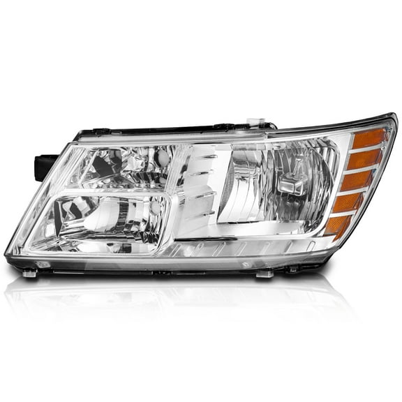 WEELMOTO for 2009-2020 DODGE JOURNEY Headlights Assembly Replacement for 09 10 11 12 13 14 15 16 17 18 19 20 DODGE JOURNEY Headlight Assembly Driver Side Left