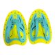 thumbnail image 1 of Palas de natación, guantes de natación, suministros profesionales, portátiles, ergonómicos y prácticos. Verde M, 1 of 8