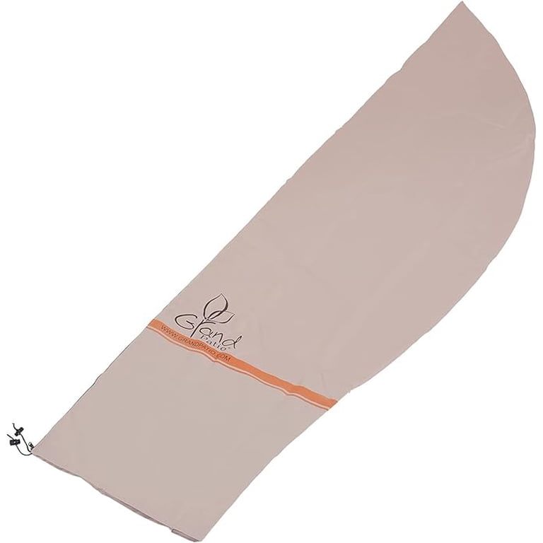 grand patio offset patio umbrella cover Deluxe for 9 to 12 FT Umbrella with Curved Cantilever and Straight Pole, Waterproof Cantilever Umbrella Cover with Zipper, Weather-resistant, Beige : Patio, Lawn providing a relaxing retreat from the sun GRANDPATIO, Deluxe Patio Umbrella Cover,
