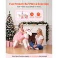 thumbnail image 2 of KFFKFF Ride-On Unicorn Toy for Kids, No Battery Needed, Smooth Wheels with Anti-Roll Safety Ring, Enhanced Raised Seat, Comfortable Handles, Durable Pedals,Supports Up to 176 lbs,Suitable for Ages 6+, 2 of 9