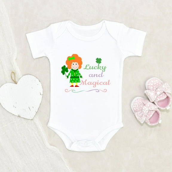 Newbabywishes - Luckiest and Magical Baby Clothes for Girls - St. Patrick's Day Baby Clothing