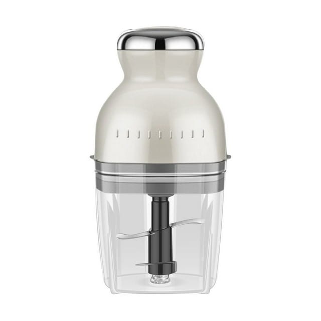 Wzzjkit Extracteur de Jus Multifonction Mini Robot Culinaire Extracteur de Jus Portable Hachoir à Viande en Acier Inoxydable Robots Culinaires Multifonctions avec Hachoir à Viande