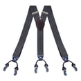 thumbnail image 2 of Eoperou Men Suspenders Adjustable Quick Release Wear-Resistant Non-Slip with Heavy-Duty Clips Multipurpose Polyester Men Y-Back Suspenders Dad Gift for Men, 2 of 8